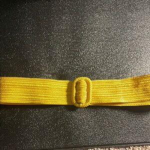 Source Unknown Yellow Belt with Vibrant Design